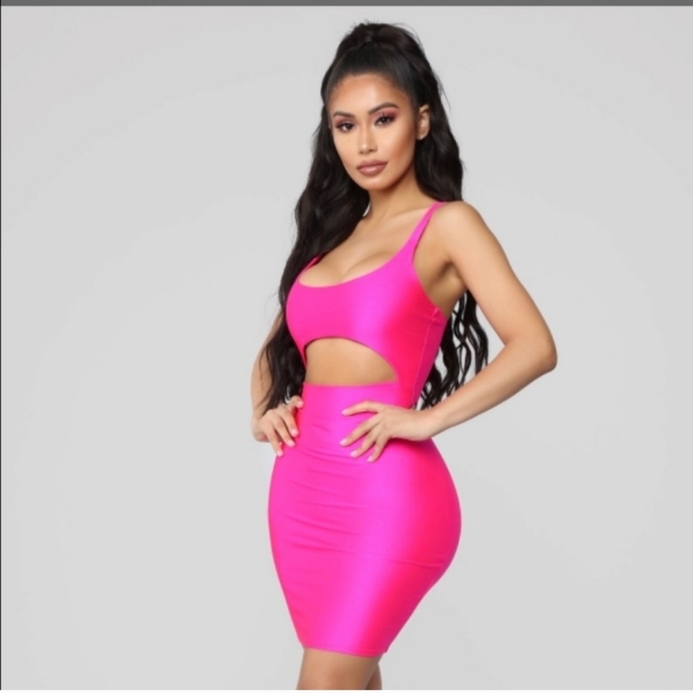 Fashion Nova Cut to the chase mini dress 1x NWT